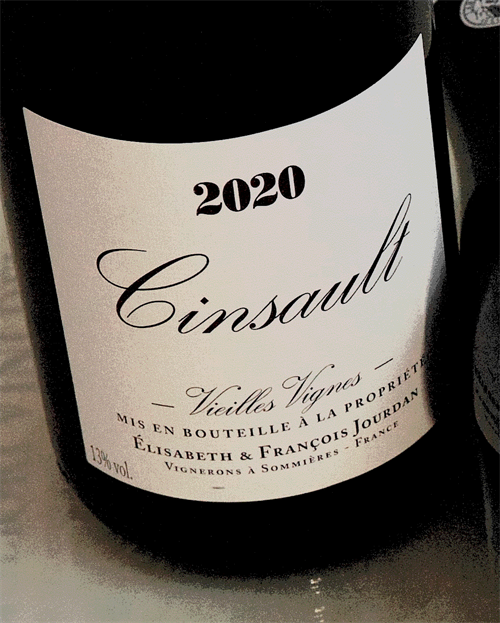 Château l'Argentier / Cinsault / Pays d'Herault 2019