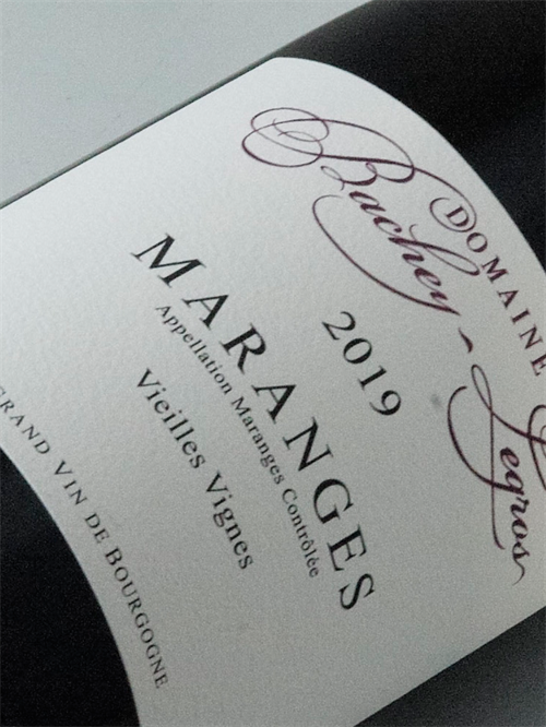 Domaine Bachey Legros Marranges Vieilles Vignes 2019