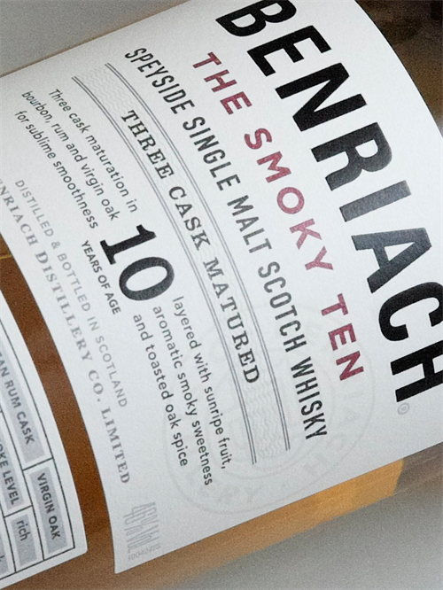Benriach - The Smoky Ten - 10 års Speyside Malt Whisky 