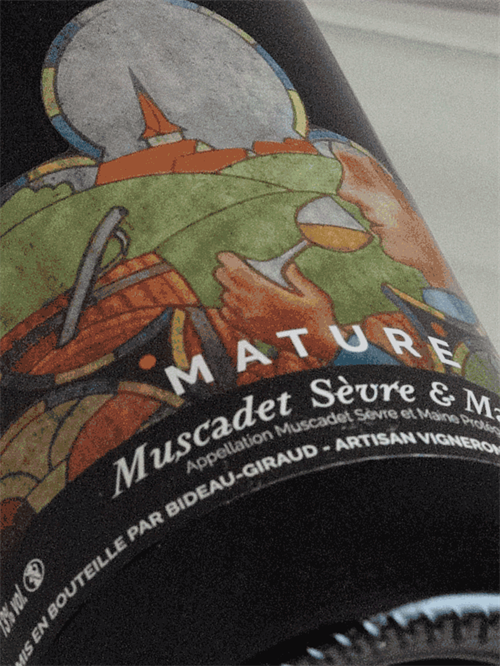 Domaine Bid'Gi / Mature ( Naturvin) Muscadet Sevre et Maine Loire  2014