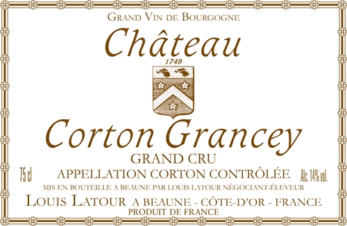 Domaine Louis Latour / Château Corton Grancey Grand Cru 2009
