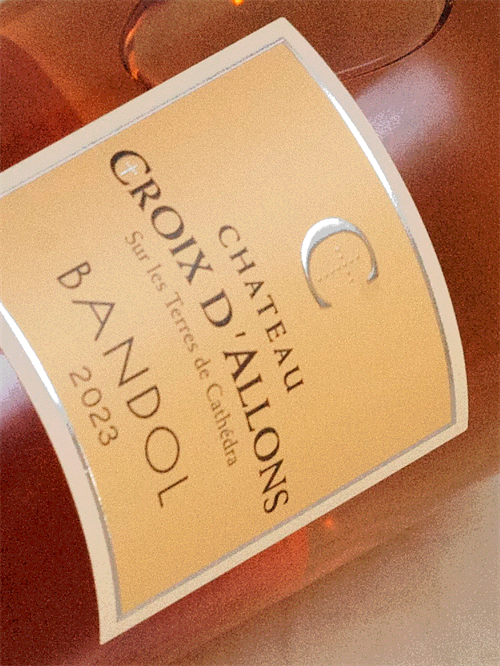 Chateau Croix d'Allons / Bandol Rosé 2023