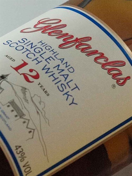 Glenfarclas 12 år, Speyside Highland Malt Whisky 43% 100 cl.