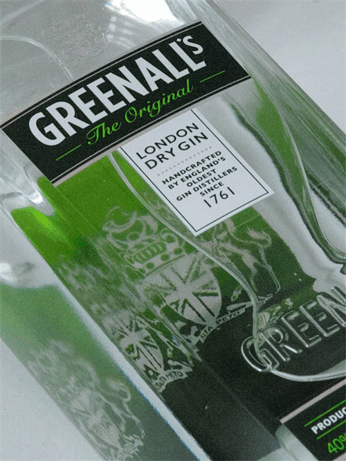 Greenall's Dry Gin / London 