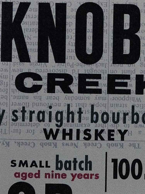 Knob Creek / 9 years Bourbon