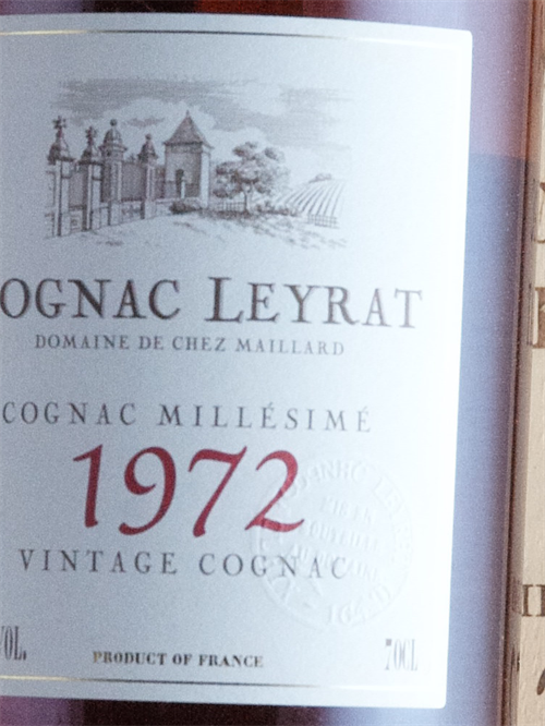 Cognac Leyrat / Vintage 1972 