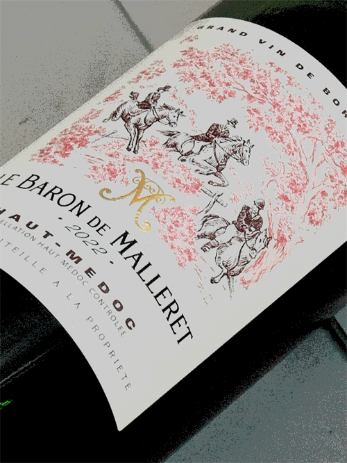 Baron de Malleret / Haut-Médoc 2022
