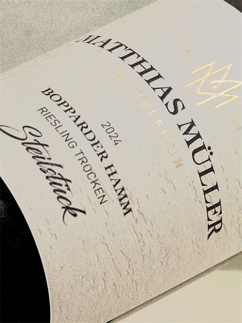 Matthias Müller / "Steilstuck" Riesling Trocken Bopparder Hamm/ Mittelrhein 2024 