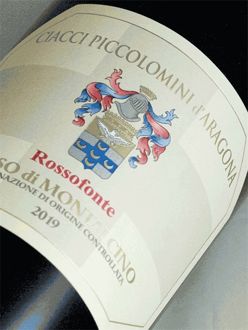 Ciacci Piccolomini d\'Aragona / ROSSOFONTE /  Rosso di Montalcino 2022 