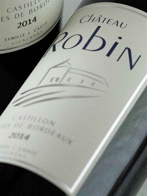 Château Robin  /  Côtes de Castillon 2014