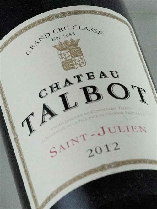 Château Talbot / Saint-Julien 4. Cru Classé 2015