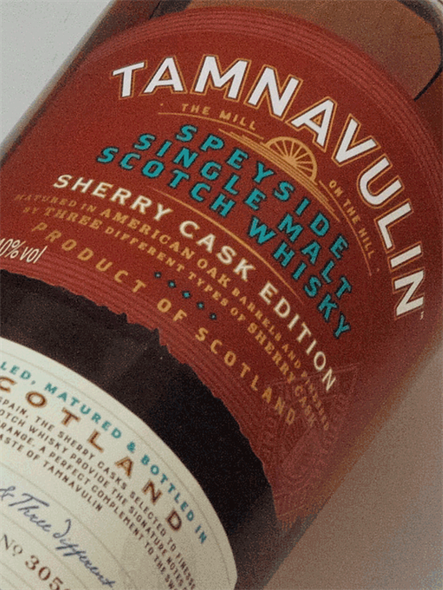 Tamnavulin Amrican Oak + Sherry Cask Edition, Speyside Single Malt Whisky 