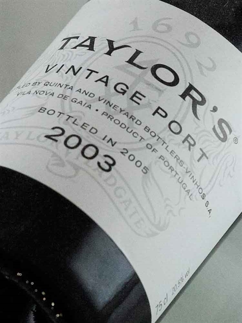 Taylor's / Vintage Port 2003 