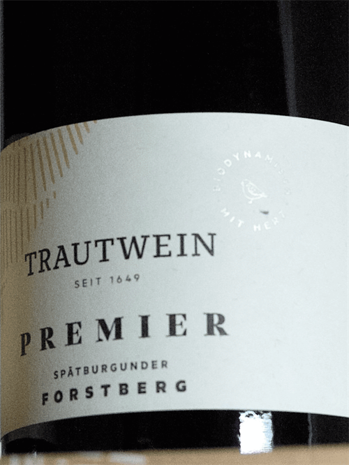 Trautwein / Spätburgunder PREMIER  "Forstberg" AHR 2020