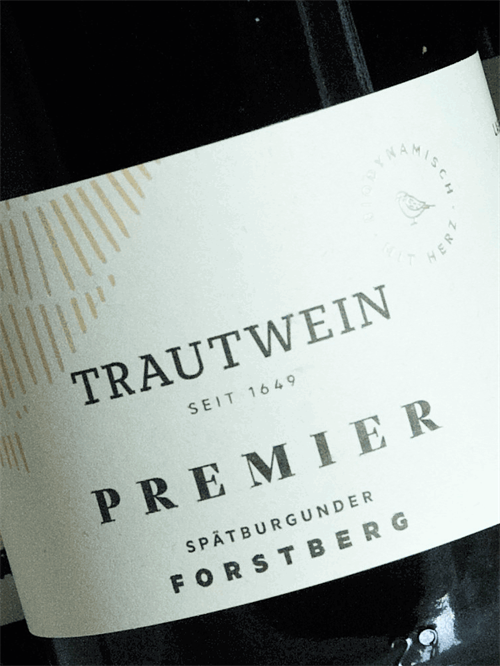 Trautwein / Spätburgunder PREMIER  "Forstberg" AHR 2019