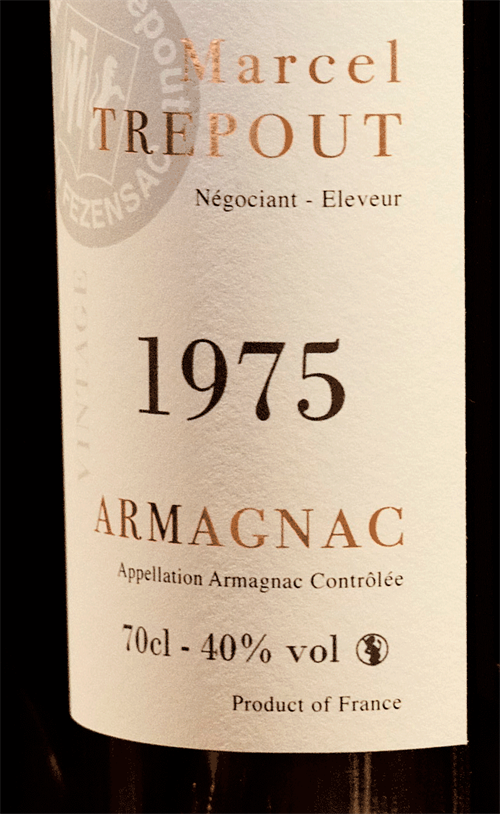 Marcel Trepout / Armagnac 1975