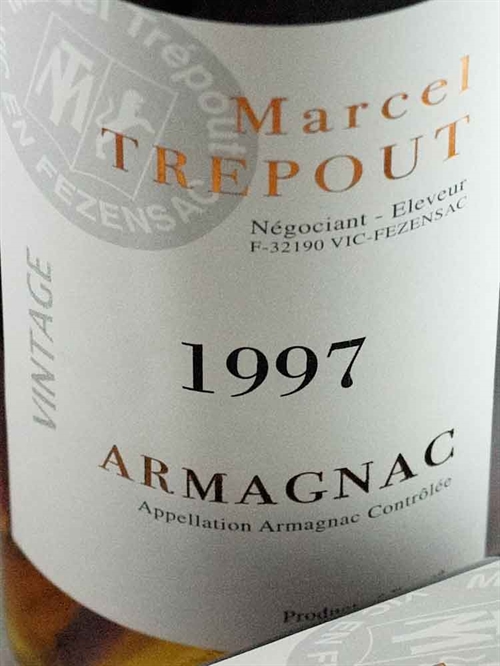 Marcel Trepout / Armagnac Vintage 1997