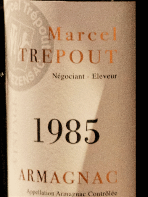 Marcel Trepout / Armagnac 1985
